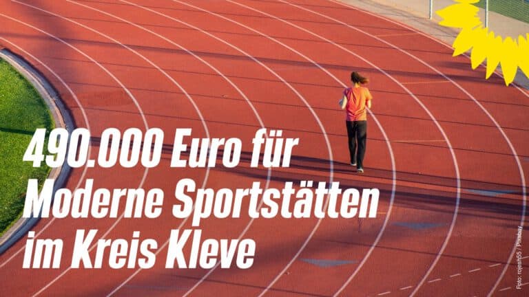 490.000 Euro für Moderne Sportstätten im Kreis Kleve