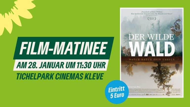 Einladung: Film-Matinee „Der Wilde Wald“ am 28. Januar