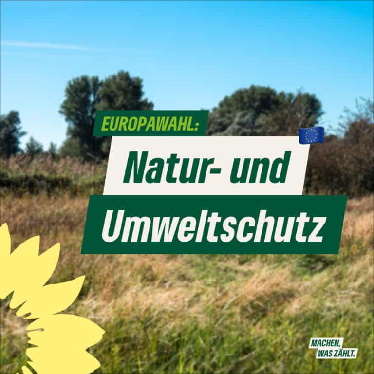 Europawahl: Natur- und Umweltschutz
