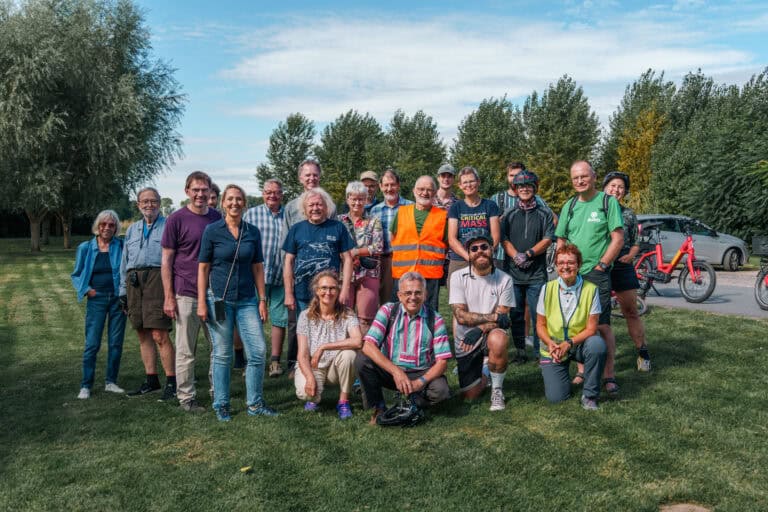 Radtour entlang der Rheinwasser-Transportleitung