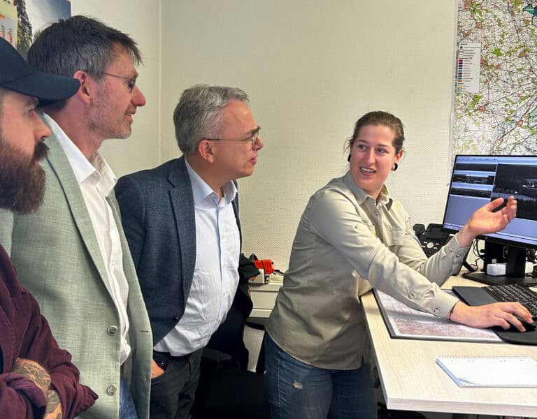 Besuch in der Waldbrandzentrale „Fire Watch“ in Wesel