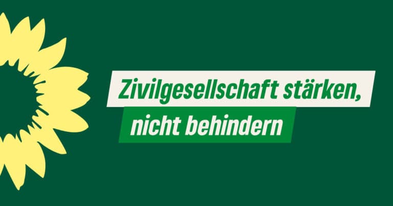 Zivilgesellschaft stärken, nicht behindern