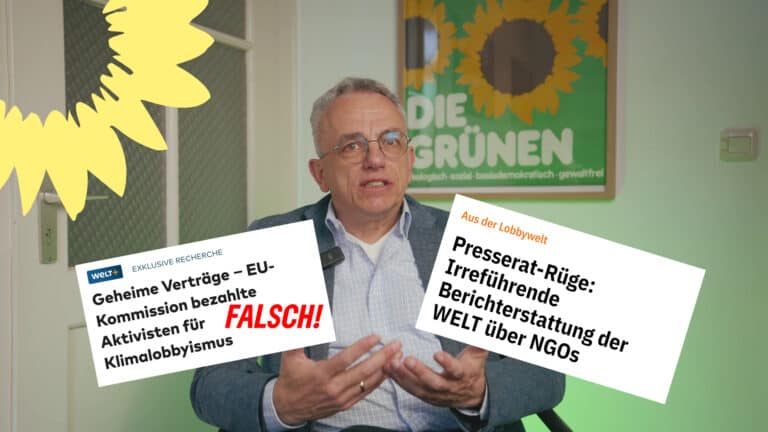 Irreführende Berichterstattung über NGOs