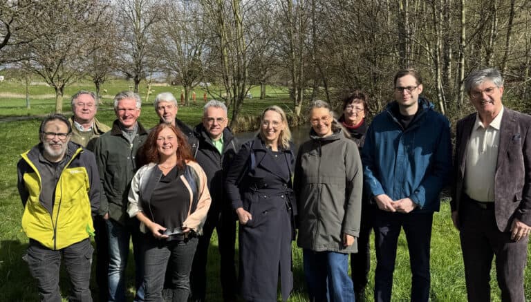 Der Gillbach in Rommerskirchen