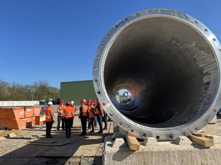 Besuch beim Niersverband: Information über zukünftige Herausforderungen bei der Abwasserentsorgung