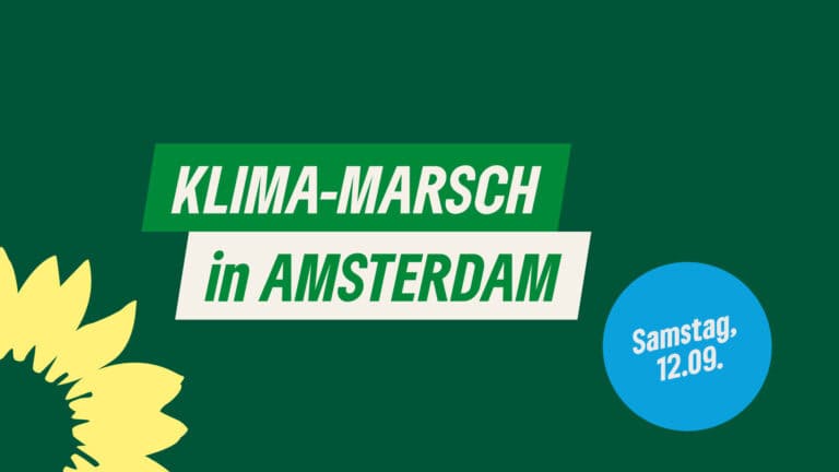 Auf zum Klimamarsch nach Amsterdam!